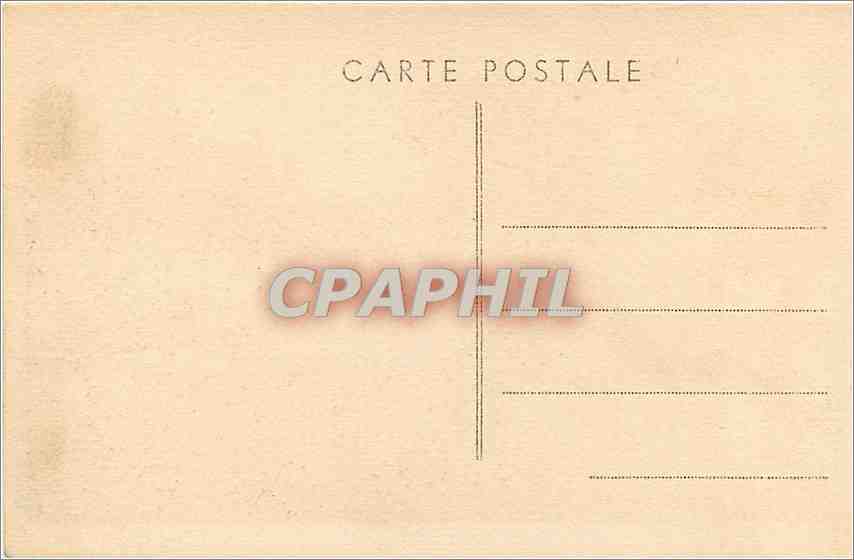 CPA St Amand Montrond Cher Hotel de Ville  — Verso