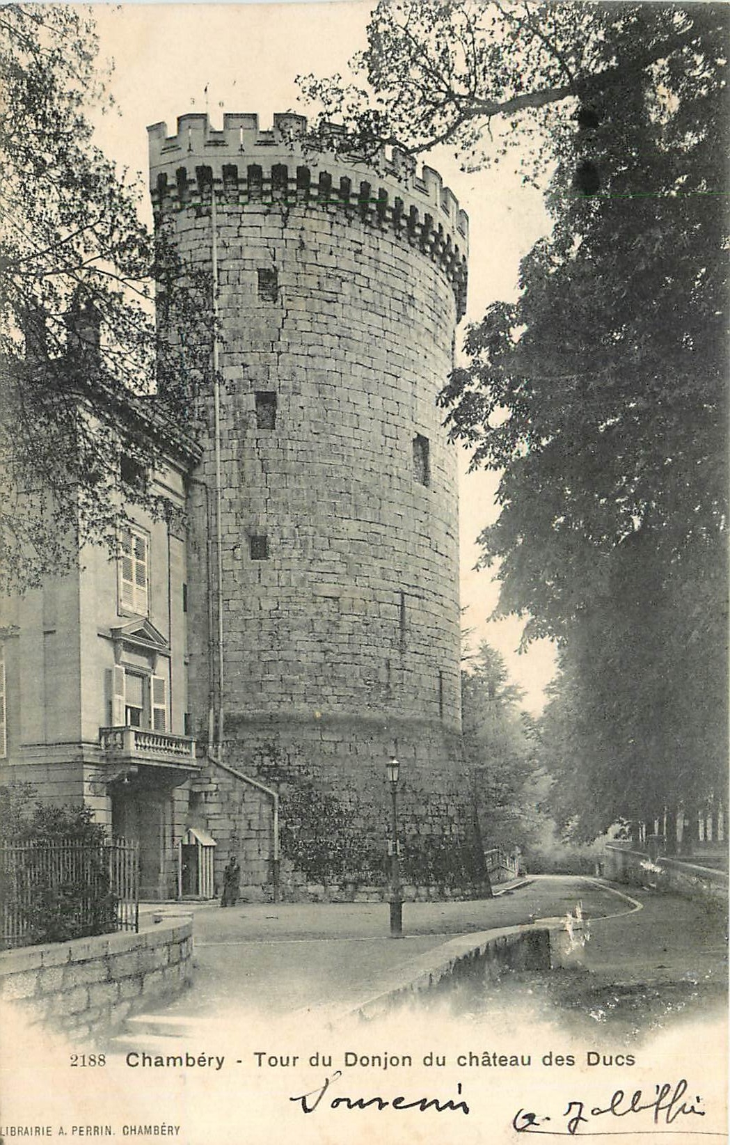 CPA Chambery Tour du Donjon du Chateau des Ducs 