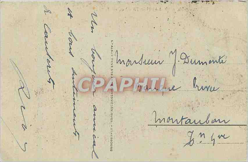 Cauterets - Vue sur le Gave — éditeur non identifié, n° de série 25 — Reverso