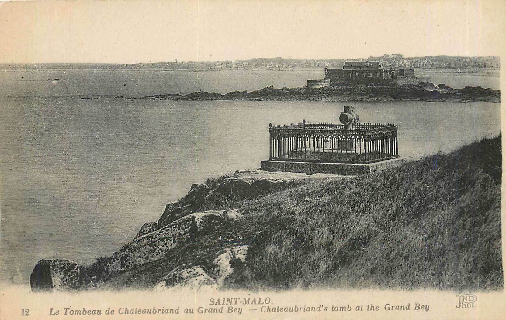 Le Tombeau de Chateaubriand au Grand Bey — Saint-Malo