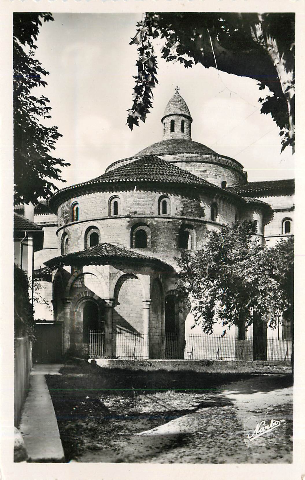 CPM Souillac Lot L'Eglise Abbatiale Style Romano Byzantin 