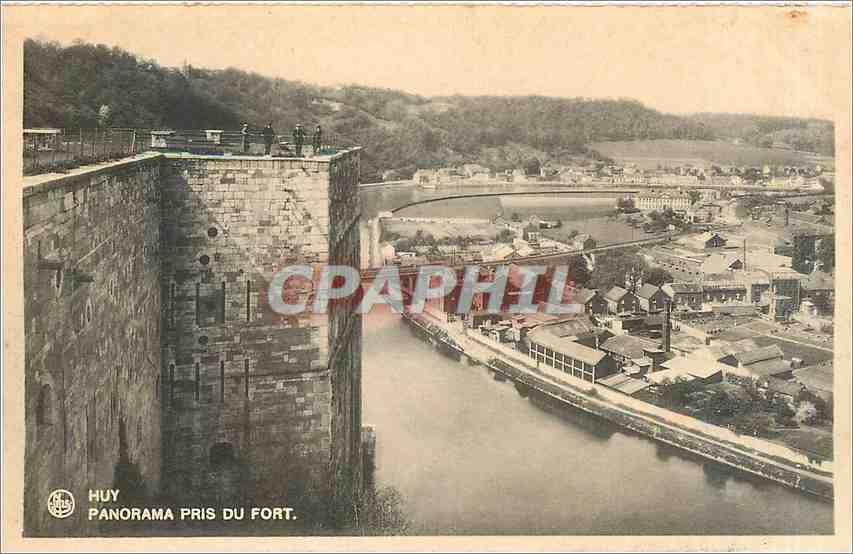 CPA Huy Panorama pris du Fort 