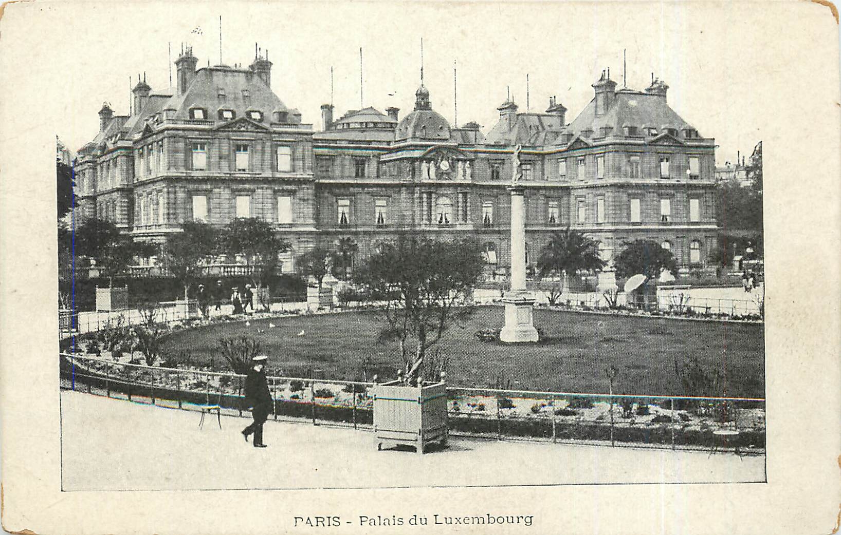 CPA Paris Palais du Luxembourg 