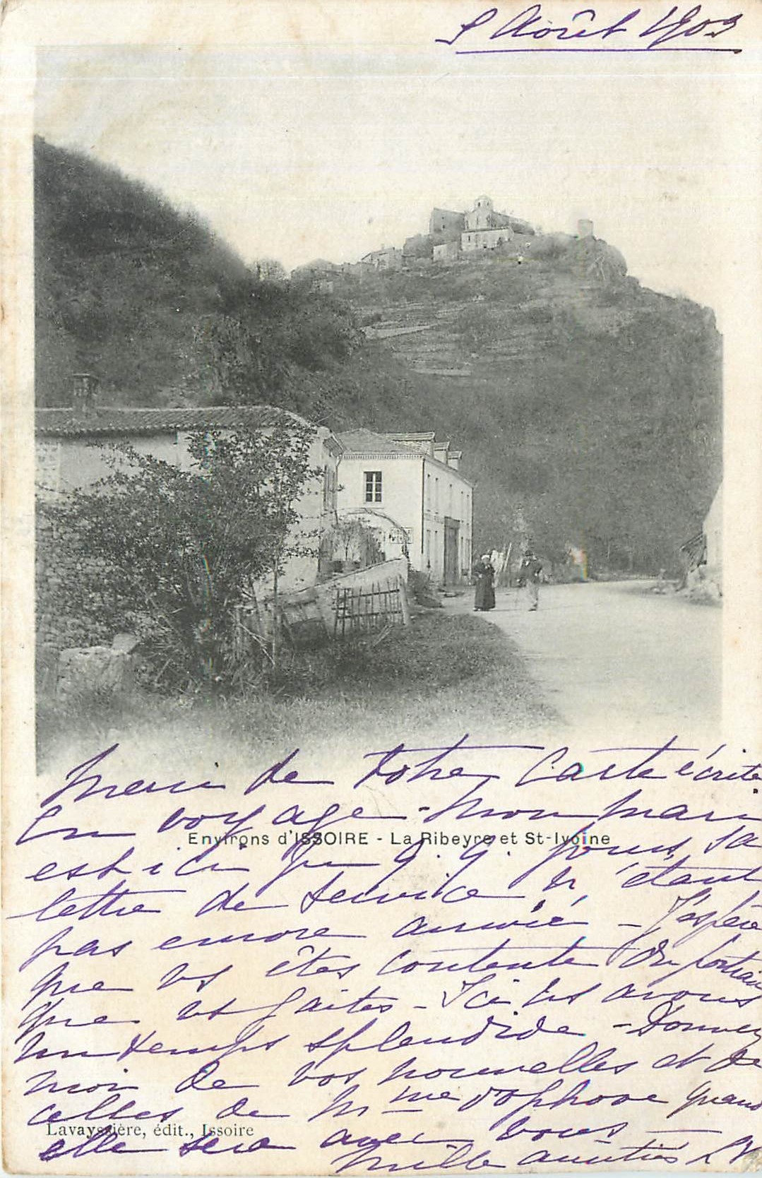 CPA Environs d'Issoire La Ribeyre et St Ivoine