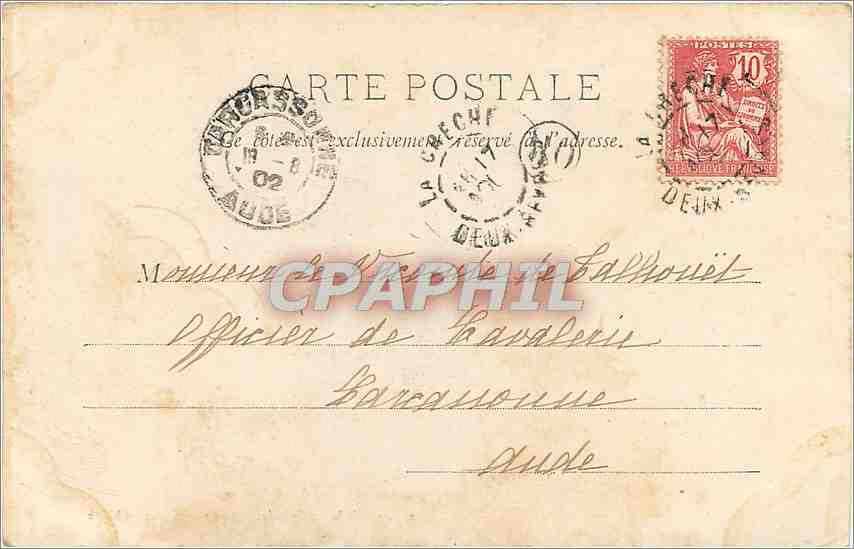 CPA Maillezais Vendee Les ruines de la Cathedrale parties romanes et gothique  — Back