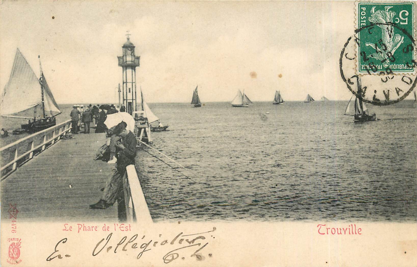 Le Phare de l'Est — Trouville — éditeur Paris 7418