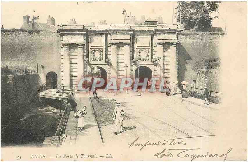 CPA Lille La Porte de Tournai 