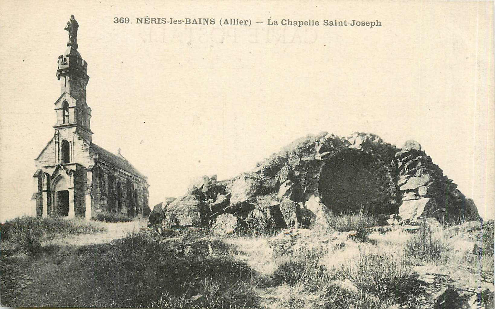 CPA Neris les Bains Allier La Chapelle Saint Joseph 