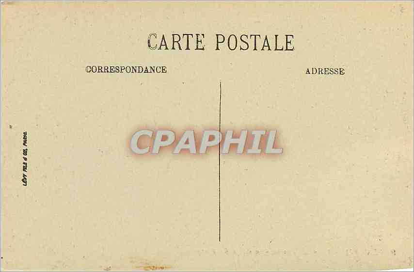 CPA El Oued Grandes Palmeraies au milieu des Dunes  — Verso