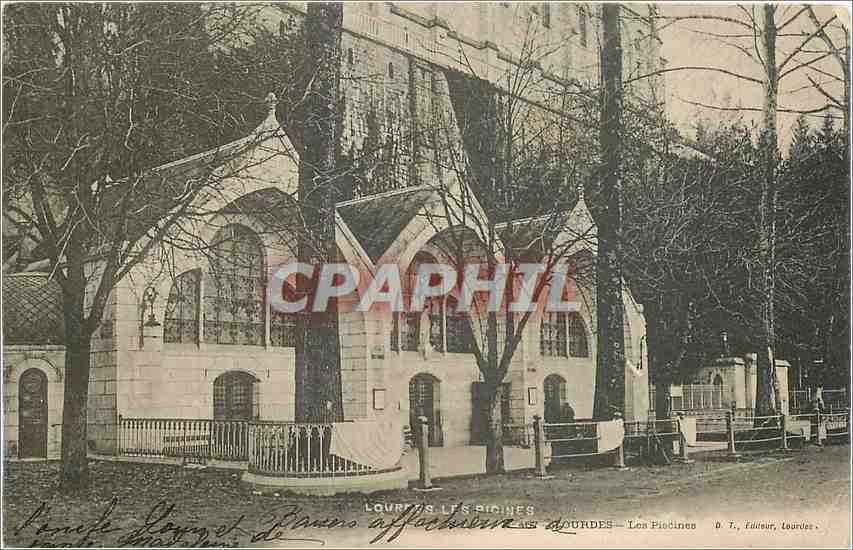 CPA Lourdes les Picines 