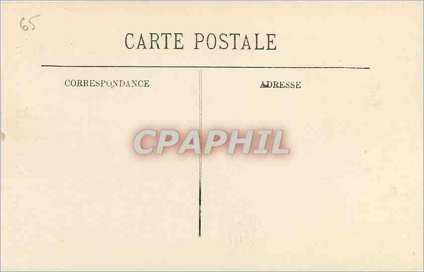 CPA Lourdes La Maison de Bernadette Seubirous  — Verso