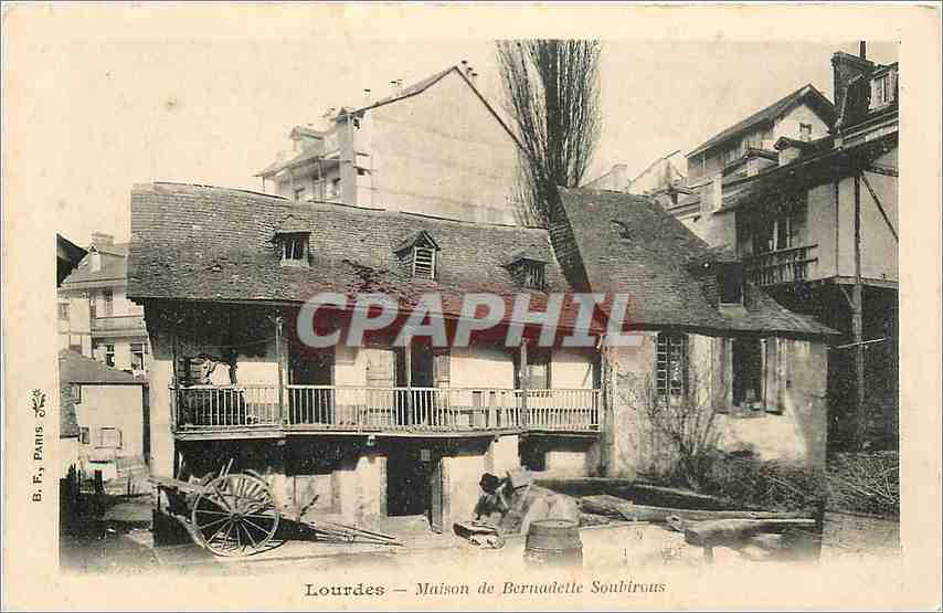 CPA Lourdes Maison de Bernadette Soubirous 