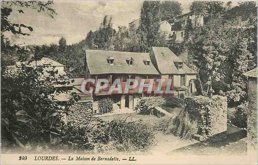 CPA Lourdes La Maison de Bernadette 