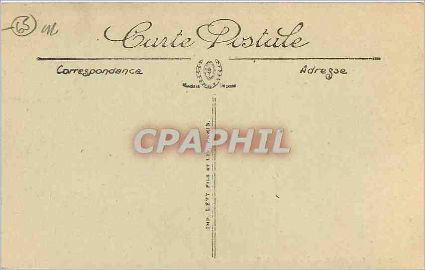 CPA Lourdes La Maison de Bernadette  — Verso