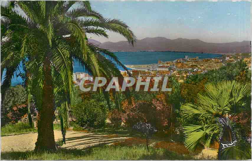 CPA La Cote d'Azur Cannes Vue Generale 