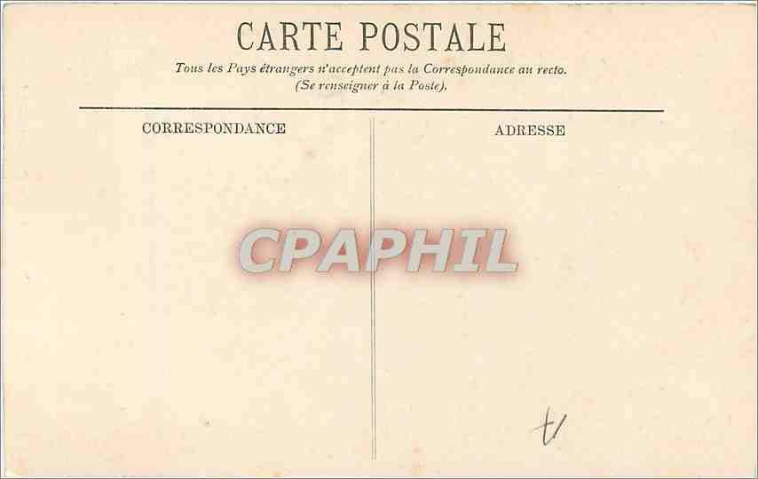 CPA Scenes et Types Tombes dans les Palmiers  — Rückseite
