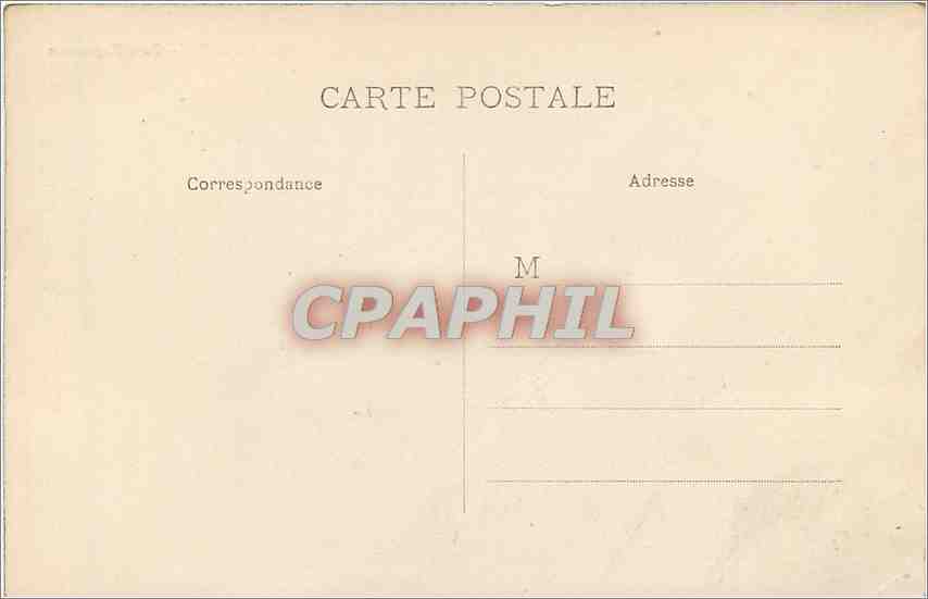 CPA Moulins Pont Regemorte  — Verso