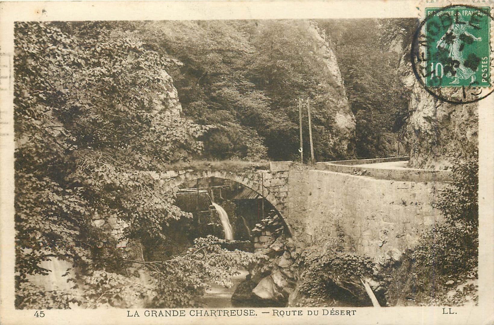 La Grande Chartreuse — Route du Désert — LL. n°45