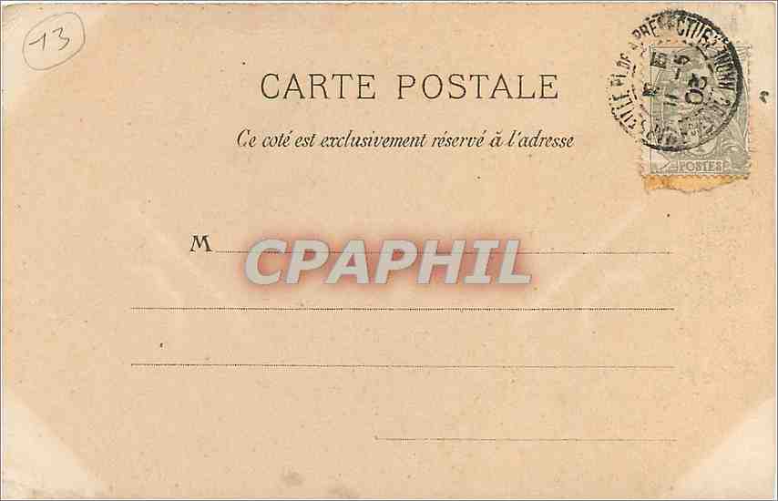 Les Baux. Ruines du château "Mireille" — par Frédéric Mistral — La C.P.A. Paris, n° 669 — Reverso