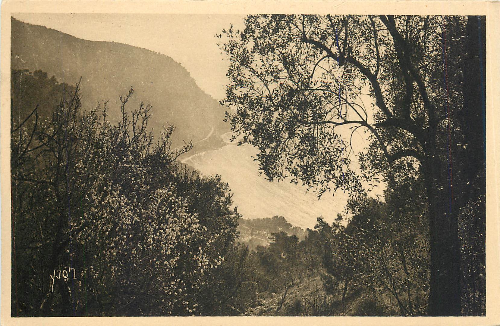 CPA Cote d'Azur Corniche des Maures 