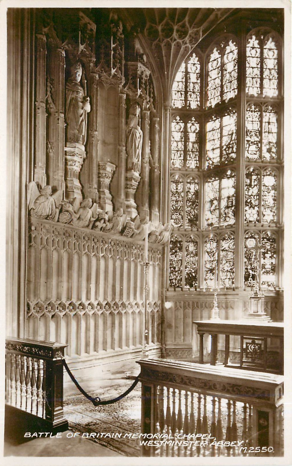 CPA Battle of Britain Memorial Chapel Westminster Abbey 
