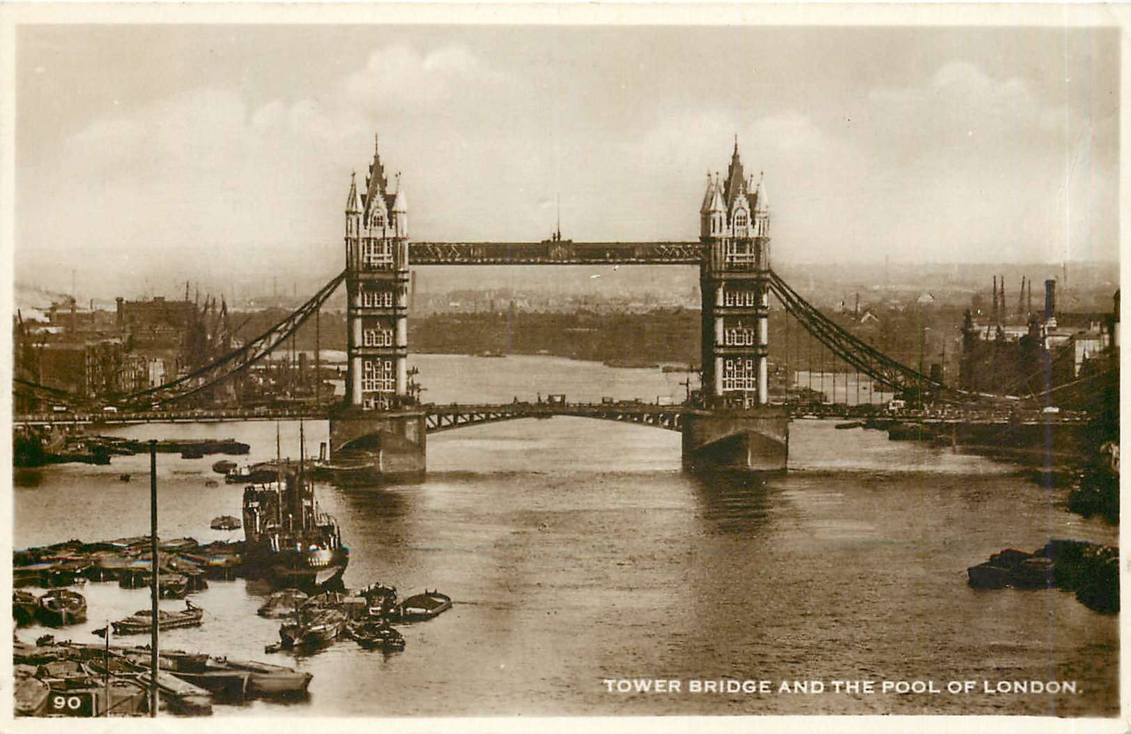 CPA Tower Bridge and the pool of London 