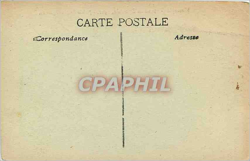 CPA Marseille Exposition Coloniale 1922 Palais de Madagascar  — Verso