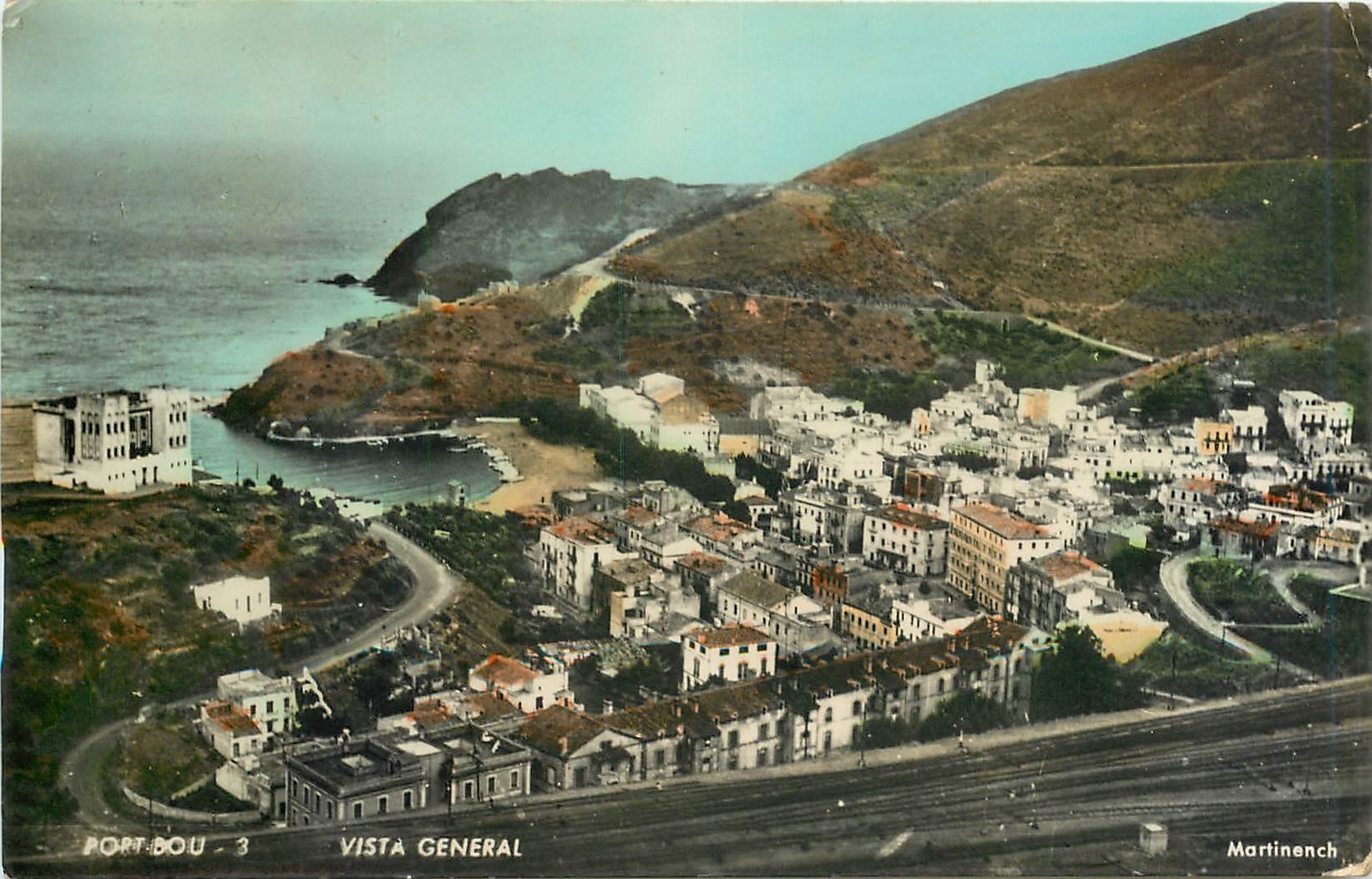 CPM Vista General Martinench  Port Bou