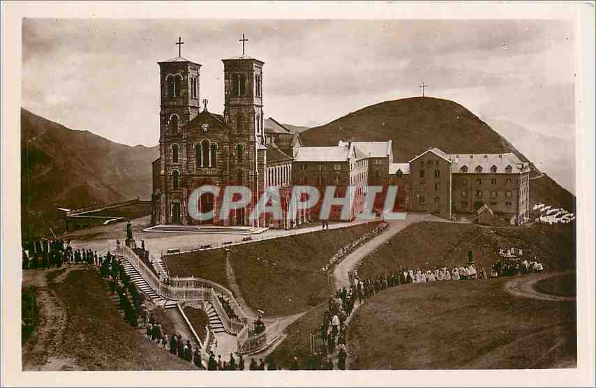 CPA Notre Dame de la Salette La Basilique 