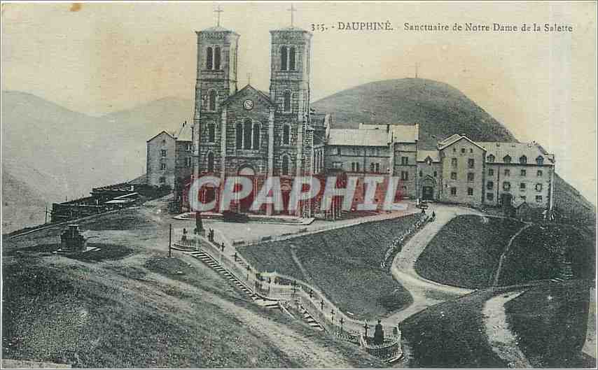 Dauphiné — Sanctuaire de Notre Dame de la Salette — Édition M. Boncet, Grenoble
