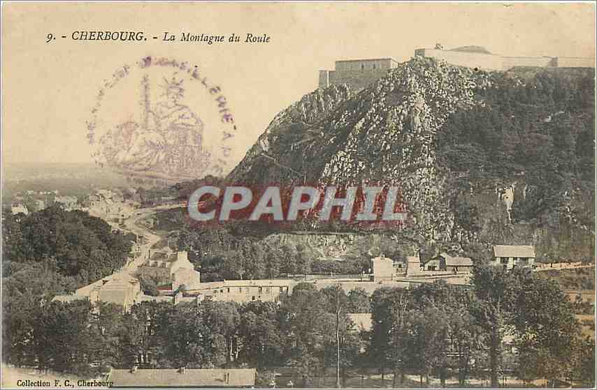 CPA Cherbourg La Montagne du Roule 