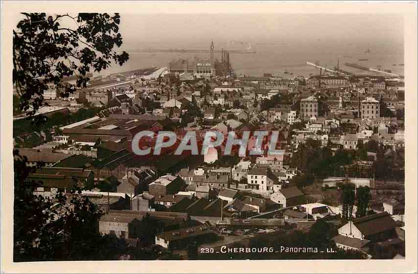 CPA Cherbourg Panorama 