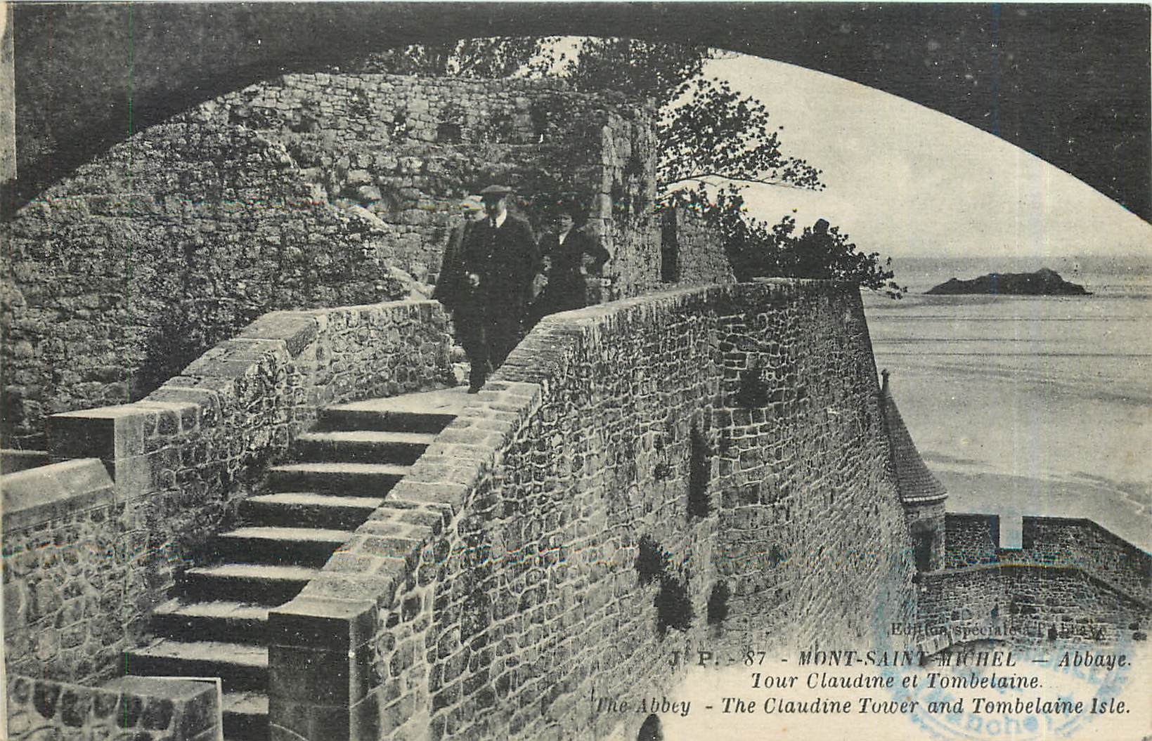 Mont-Saint-Michel — Tour Claudine et Tombelaine — Édition spéciale T.P. 87