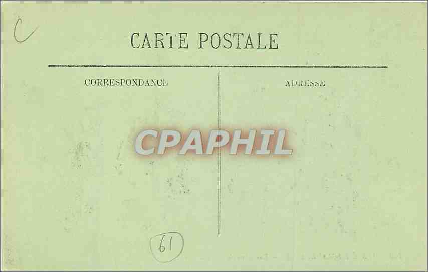 CPA Tesse la Madeleine Vue generale  — Rückseite