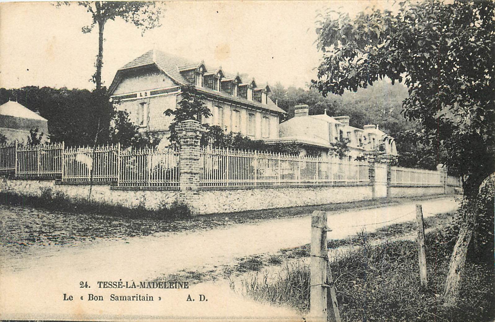 Tessé-là-Madeleine — Le « Bon Samaritain » — A. D.