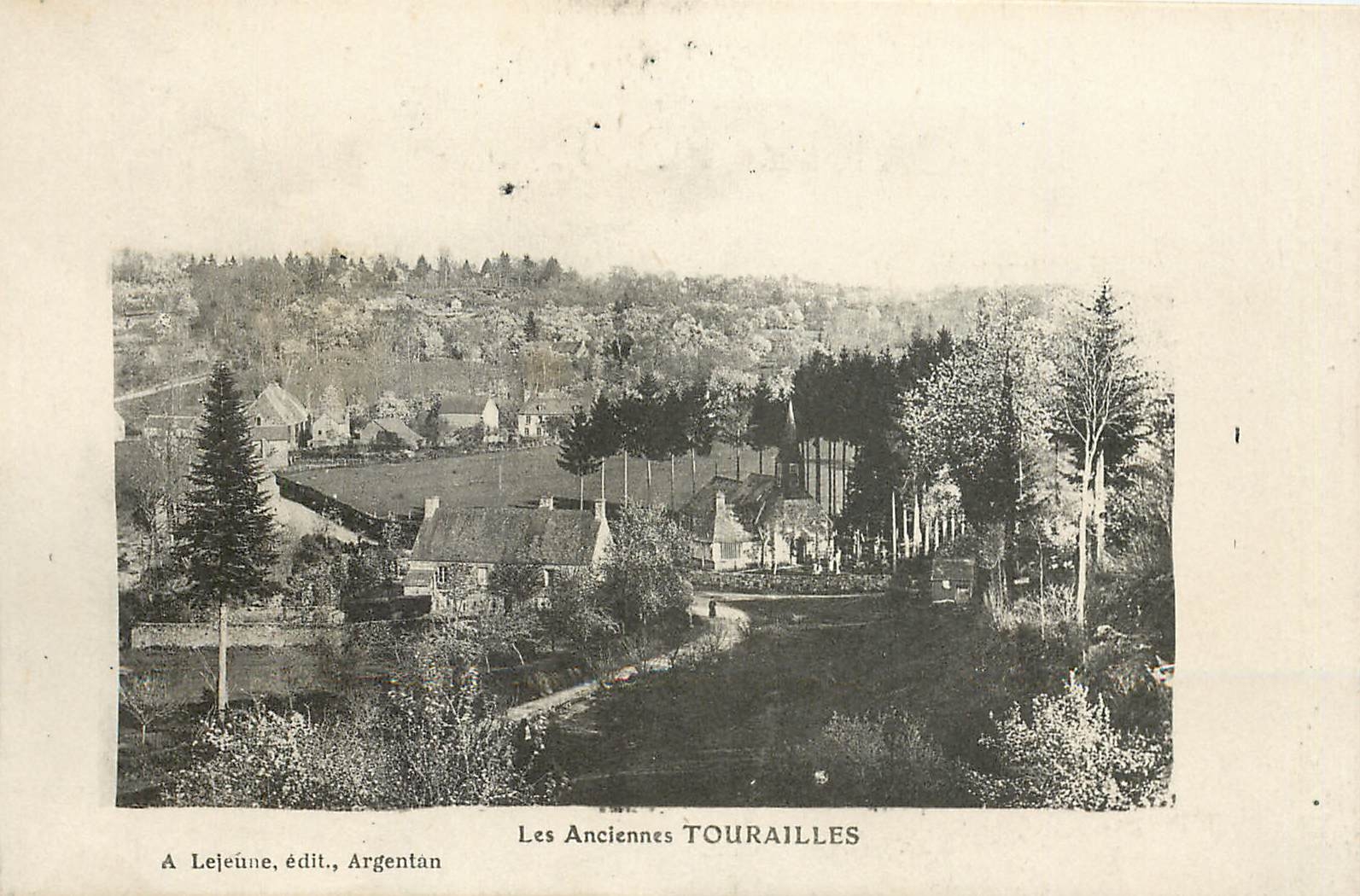 CPA Les Anciennes Tourrailles 
