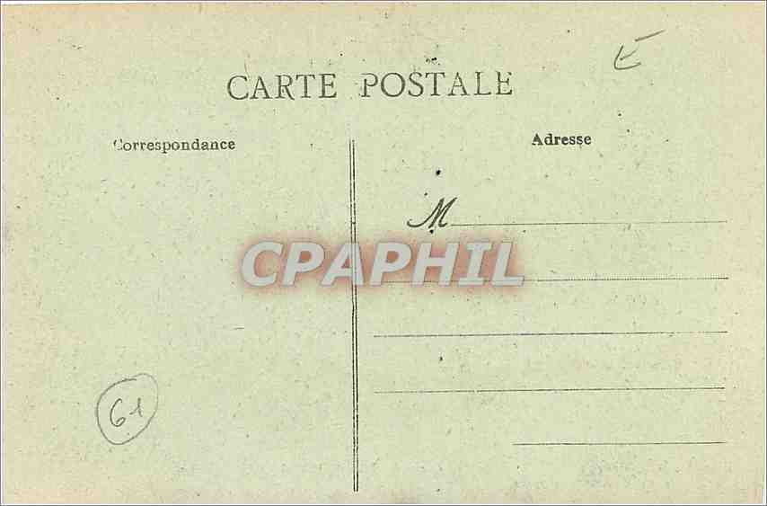 CPA Les Anciennes Tourrailles  — Rückseite