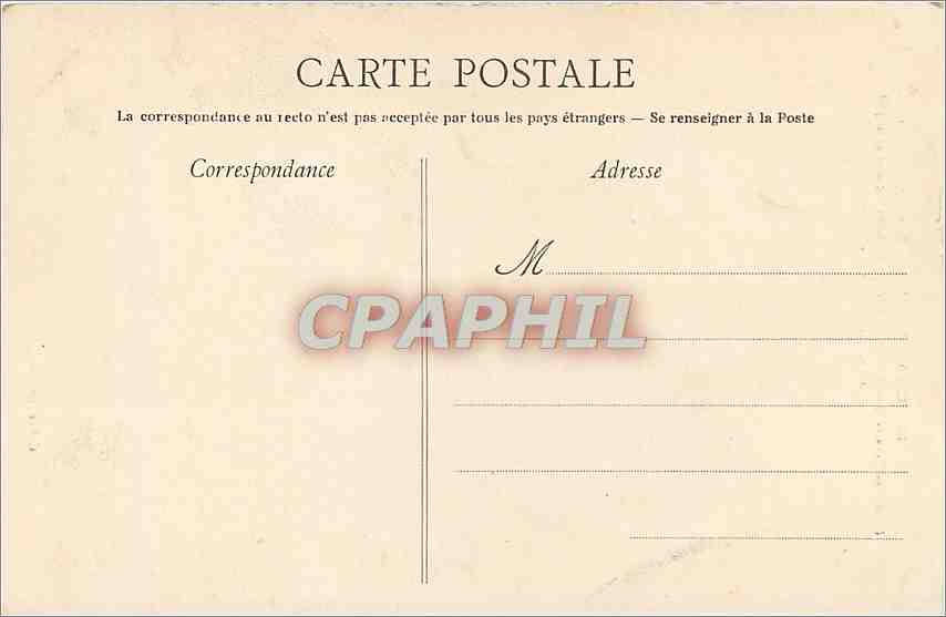CPA Caen Saint Etienne le Vieux  — Verso