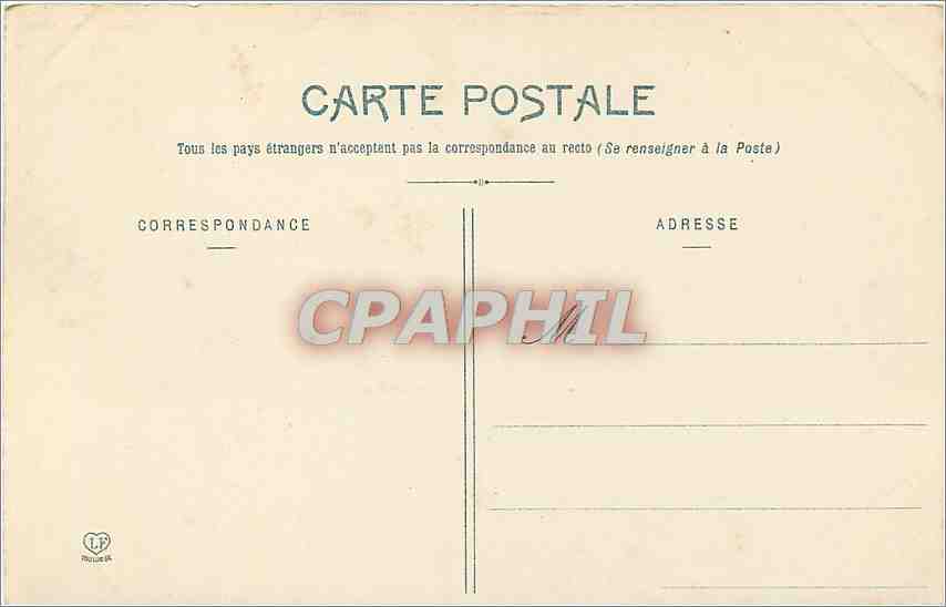 CPA Porte Romane de Ste Aventin pres Luchon  — Rückseite