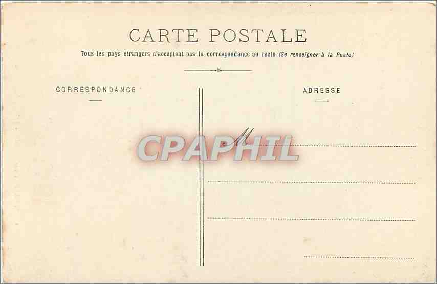 CPA St Valery sur Somme Eglise Saint Martin  — Back