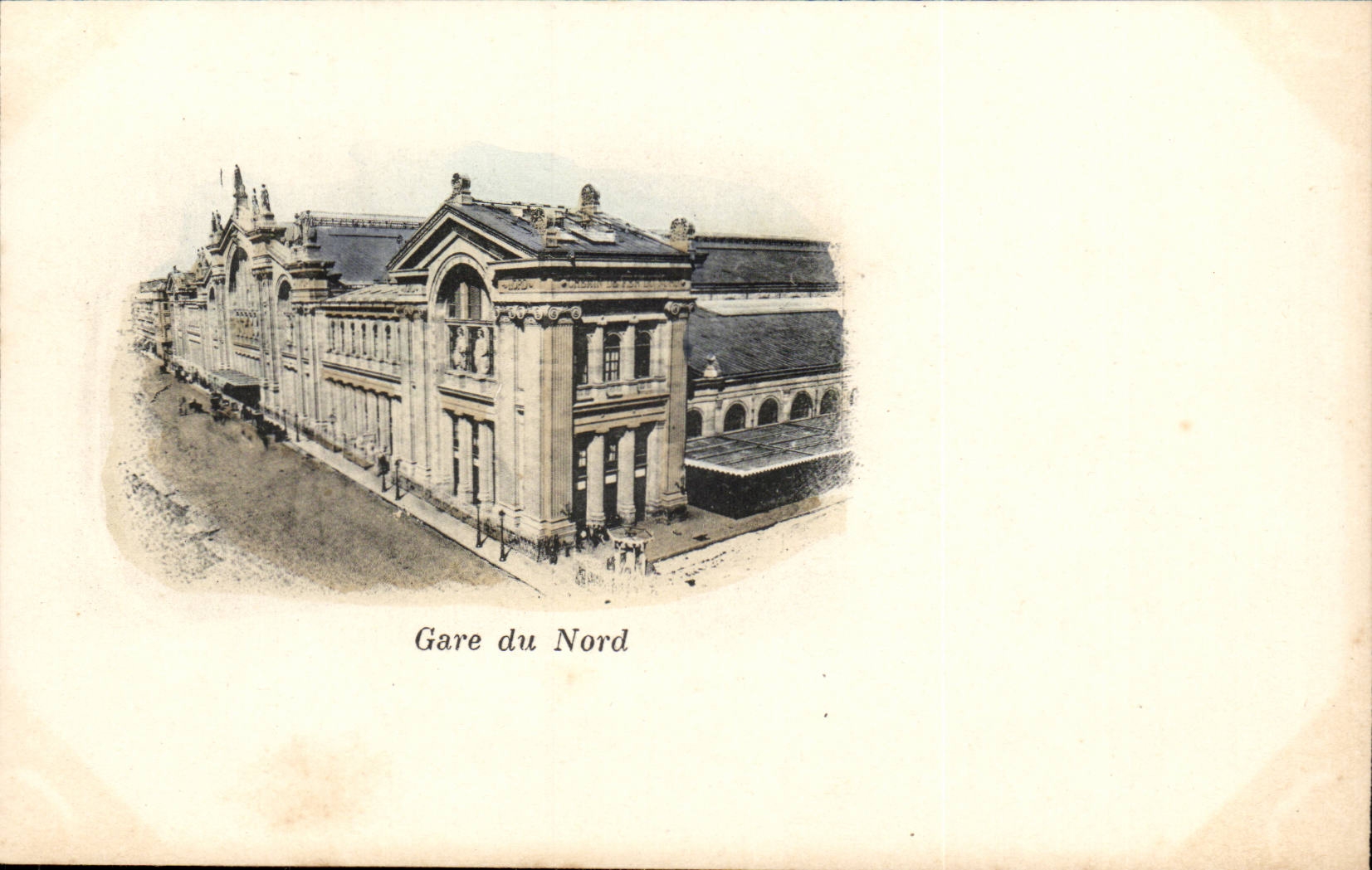 Paris -10 - Gare du Nord- CPA 
