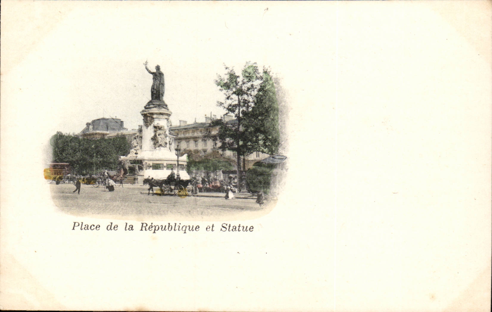 Paris - 11 - Place de la Republique - CPA 