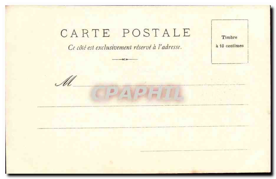 Paris - 11 - Place de la Republique - CPA  — Rückseite