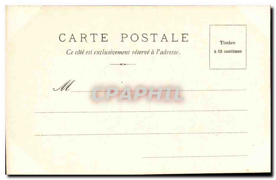 Paris - 1 - Les Arcades de Rivoli - CPA  — Rückseite
