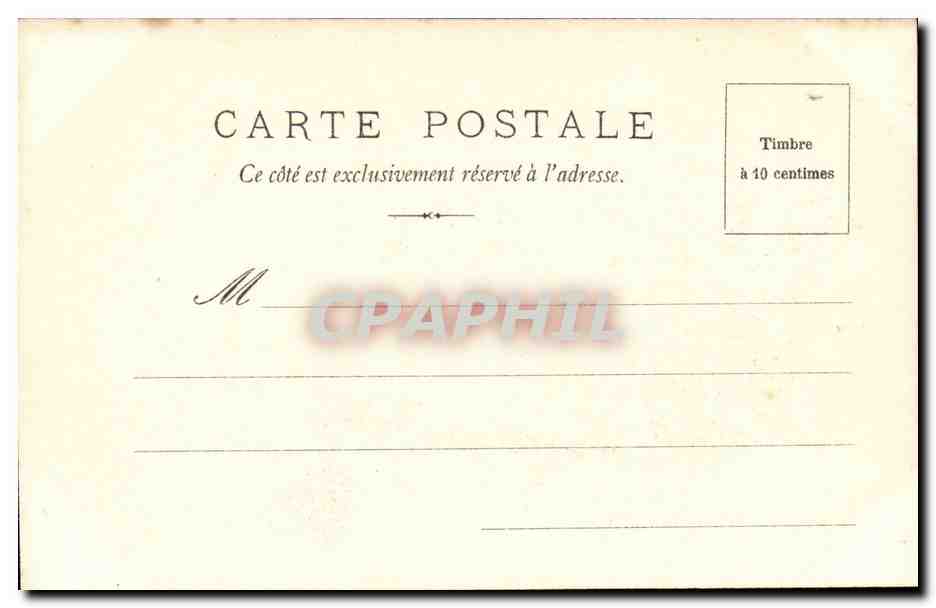 Versailles - Palais de Versailles - Cote du Parc - CPA  — Back