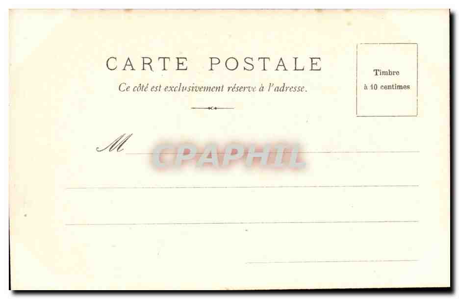 Versailles - Palais de Versailles - La Chapelle - CPA  — Verso