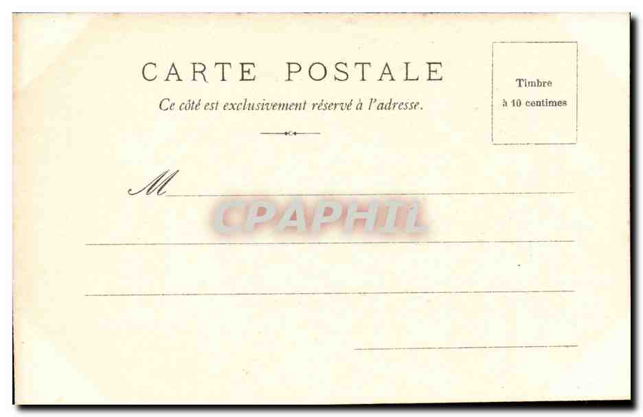 Versailles - Palais de Versailles - Grand Trianon - CPA  — Verso