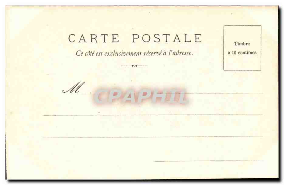 Versailles - Palais de Versailles - Petit Trianon Maison du seigneur - CPA  — Verso