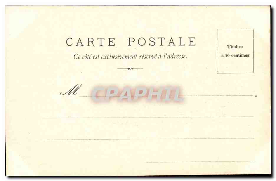 Versailles - Palais de Versailles - Petit Trianon - our Malborough - Pont Rustique - CPA  — Back