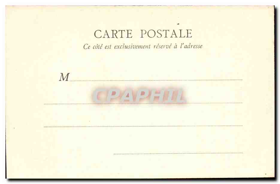 Fontainebleau — Vue extérieure du Château — B. F. Pania — Achterkant